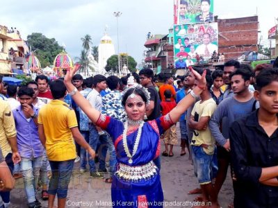 1436Pulling of Chariot of Banthia Jagannath temple-16th July 2018