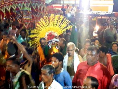 1436Pulling of Chariot of Banthia Jagannath temple-16th July 2018